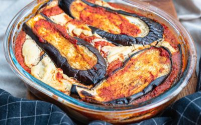 CREAMY MILLET AUBERGINES BAKE