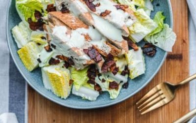 VEGAN CHICK’N CAESAR SALAD