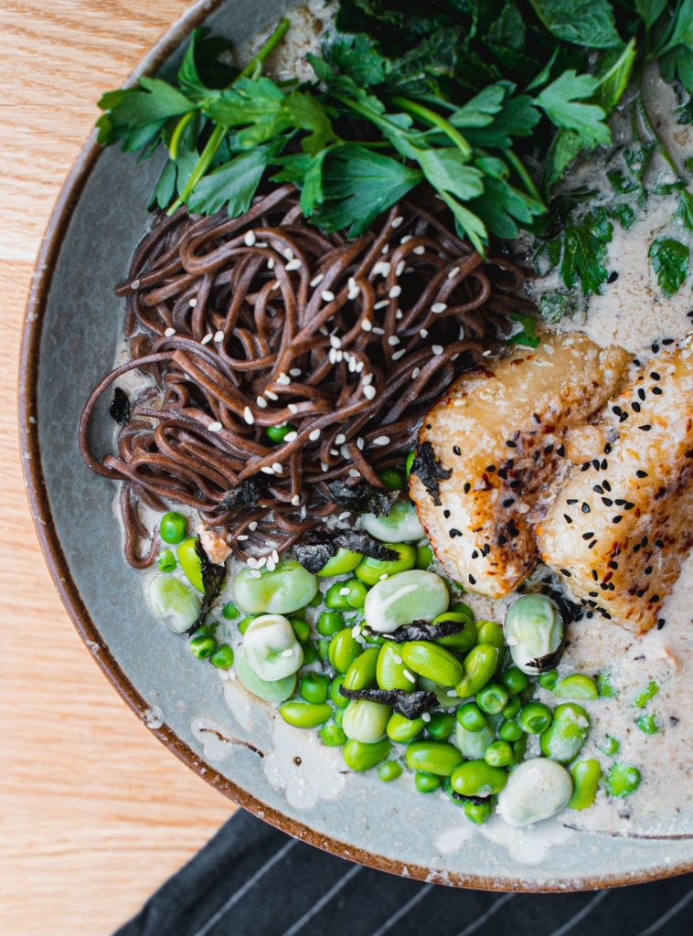 coconut sesame ramen